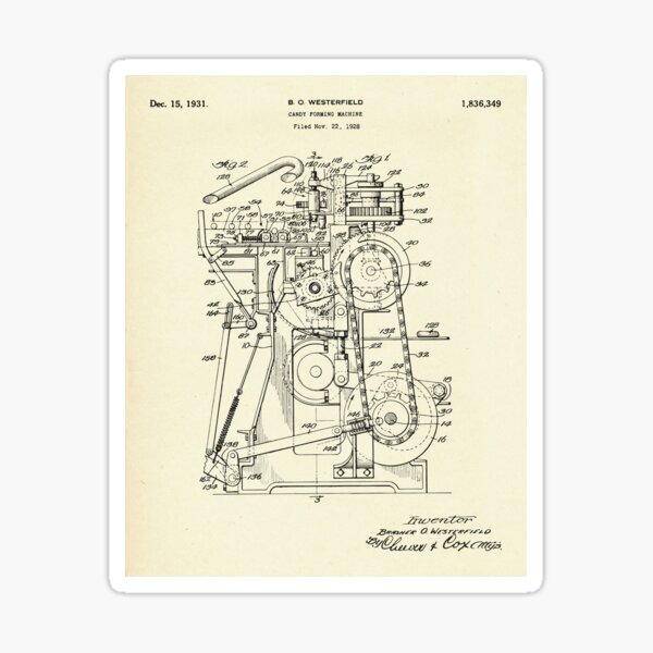 Item preview, Candy Forming Machine-1931 designed and sold by paulrommer.