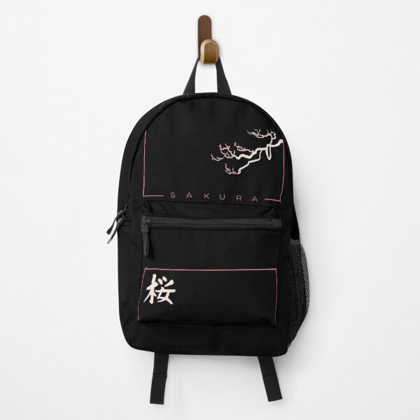 Item preview, Sakura Japanese style cherry blossom kanji designed and sold by TunafishArt.
