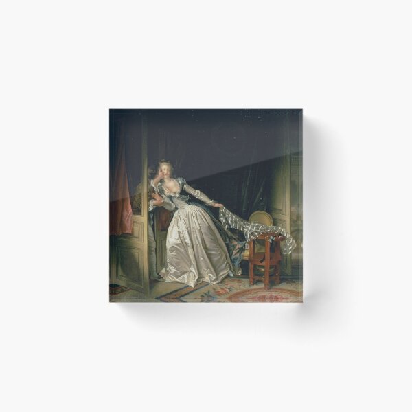 Item preview, Jean-Honoré Fragonard - El beso robado (Le Baiser à la dérobée) (1788) designed and sold by HistoryRestored.