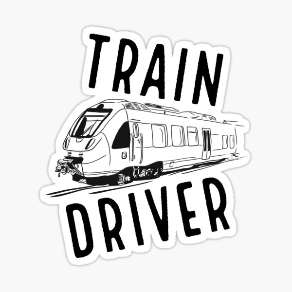 Aperçu de l'œuvre Train driver driving best train driver trains love trains créée et vendue par Tropical Blood.