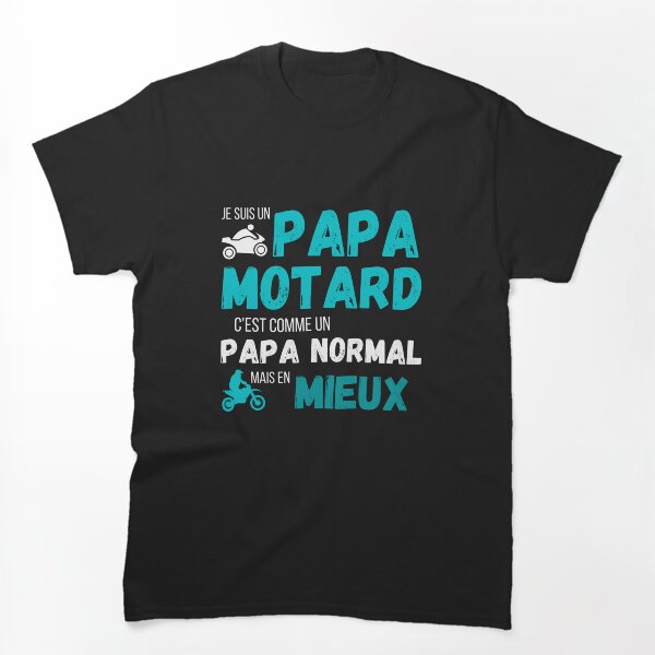 Item preview, Soy un papá motociclista, es como un papá normal pero mejor designed and sold by TeeJfm.
