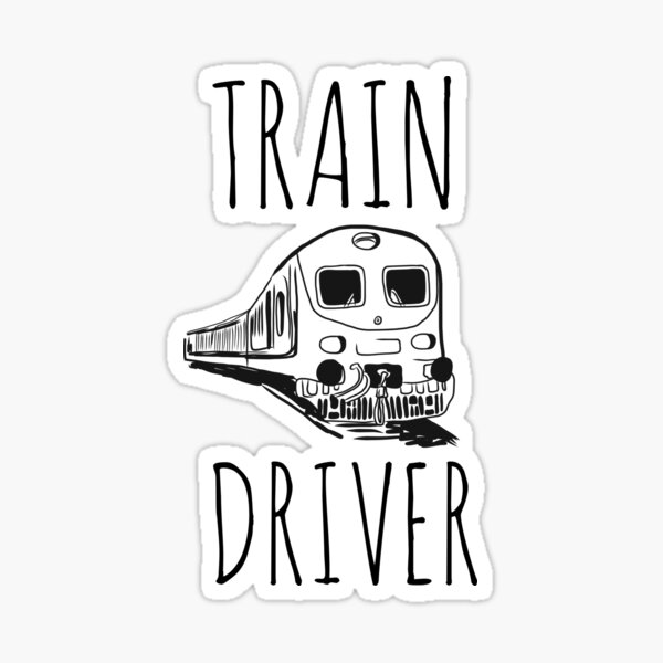 Aperçu de l'œuvre Conducteur de train jaune Les trains américains aiment les trains créée et vendue par Tropical Blood.