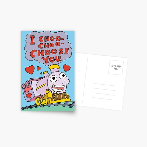 Aperçu de l'œuvre JE CHOO CHOO VOUS CHOISIS créée et vendue par HalsMaze.