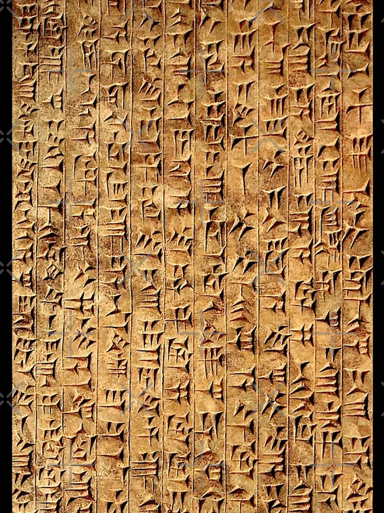 Thumbnail 4 of 4, iPhone Case, Cuneiform iPhone Case designed and sold by Hot Yoga Life.