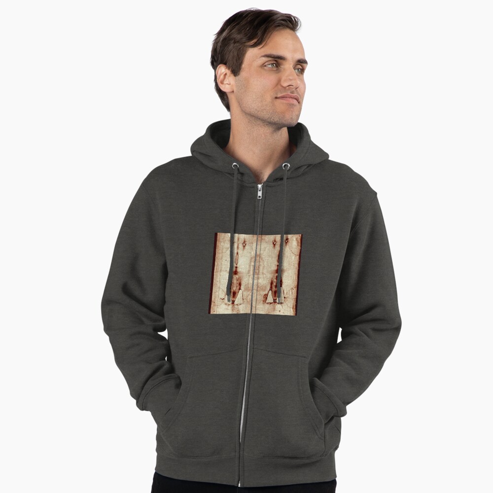 Aperçu de l'œuvre Veste zippée à capuche créée et vendue par The Great Art.