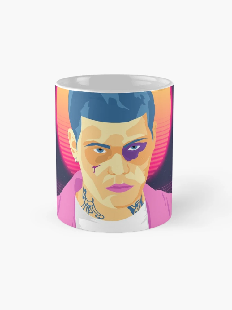 Aperçu 4 sur 6. Mug à café avec l'œuvre Surpasser Yung Lean créée et vendue par Asphaltio.