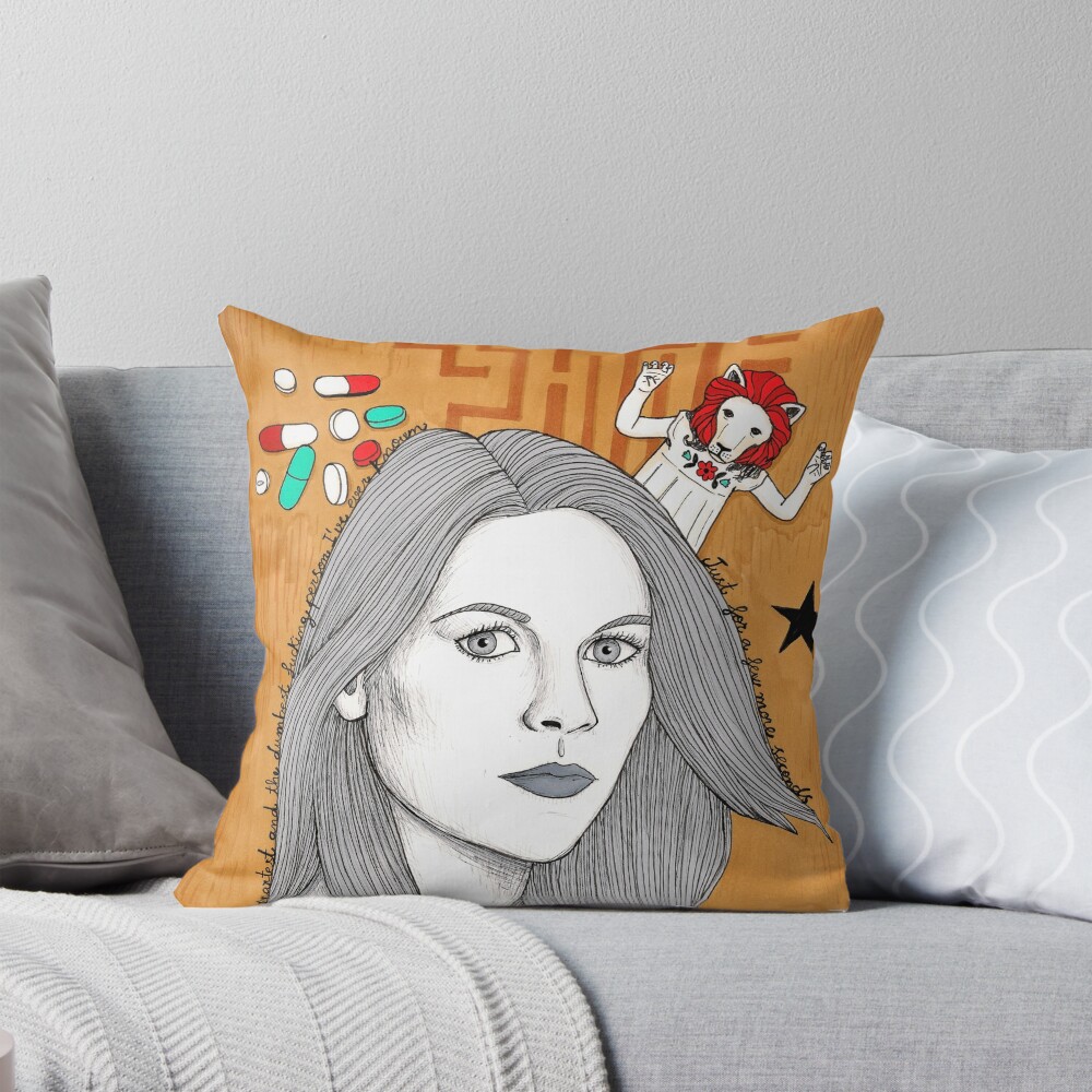 Item preview, Throw Pillow designed and sold by stardixa.