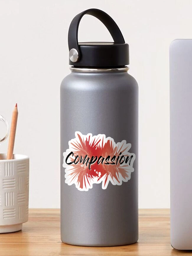Thumbnail 1 of 3, Sticker, Compassion designed and sold by skaalj.