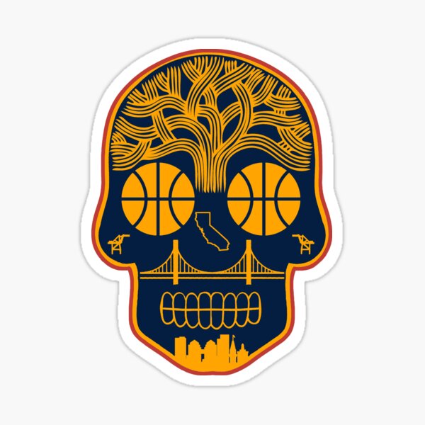 Artikelvorschau, Golden State Zuckerschädel entworfen und verkauft von StickyHenderson.