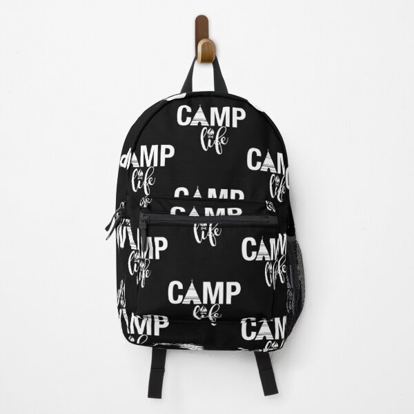 Aperçu de l'œuvre Idée cadeau de conception de la vie de camp pour les hommes, les femmes ou les familles qui aiment le camping créée et vendue par BRtisticDesigns.