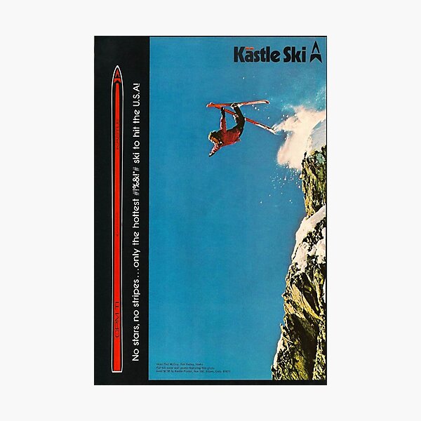 Item preview, Kastle ski ad designed and sold by heymate.
