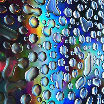 Artwork thumbnail, Black Holo Drips by uggoff
