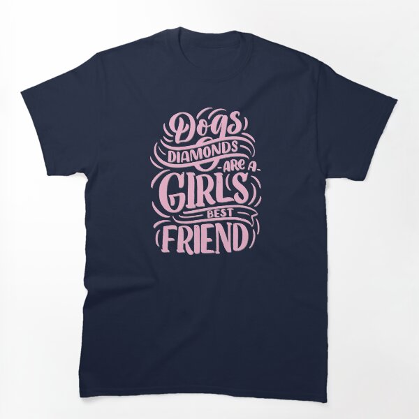 Item preview, Los perros y los diamantes son los mejores amigos de las chicas designed and sold by alekovic.