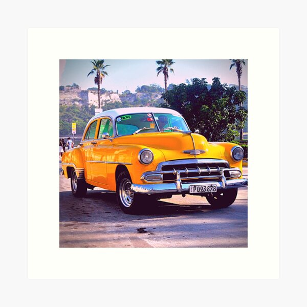 Aperçu de l'œuvre Taxi de Cuba créée et vendue par edleon.