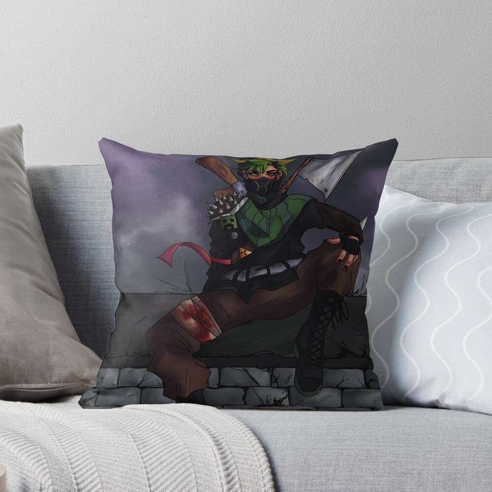 Item preview, Throw Pillow designed and sold by Commortalis.