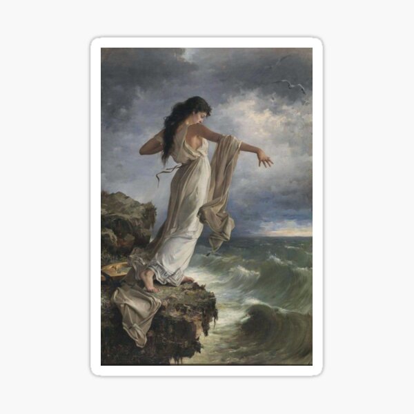 Artikelvorschau, Tod von Sappho von Miguel Carbonell Selva entworfen und verkauft von Ethereal Amour.