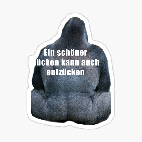 Artikelvorschau, Ein schöner Rücken kann auch entzücken. entworfen und verkauft von Ingo Gerlach.
