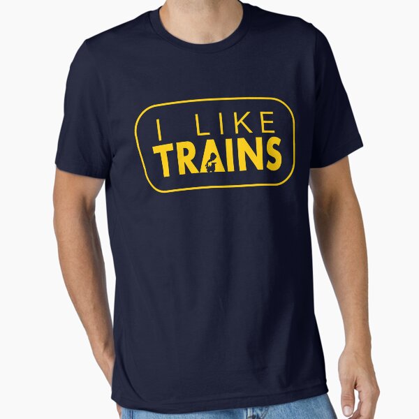 Aperçu de l'œuvre J'aime beaucoup les trains créée et vendue par RixzStuff.