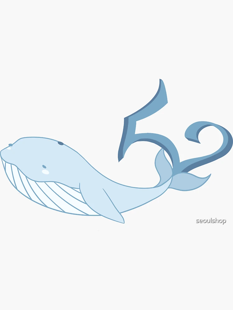 Thumbnail 3 of 3, Sticker, Whalien 52 designed and sold by seoulshop.