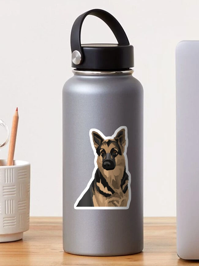 Thumbnail 1 of 3, Sticker, German Shepherd designed and sold by amarabhatia.