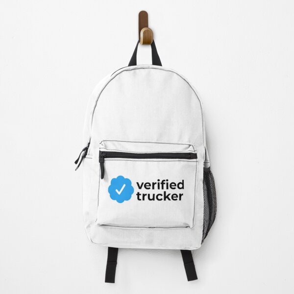 Item preview, Verified trucker with check sign designed and sold by EnjoyMyTees.