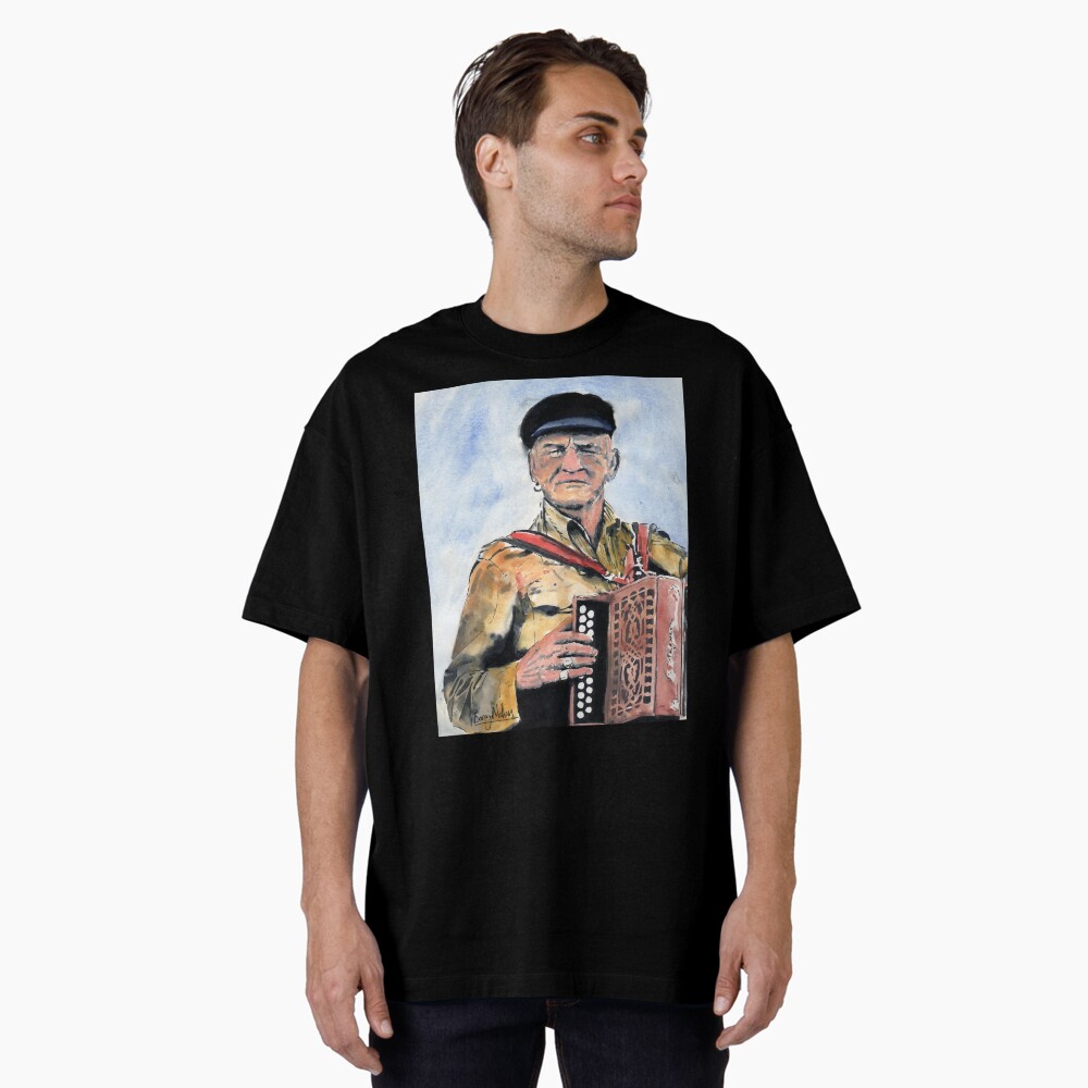 Vista previa del artículo con la obra «Camiseta oversize», diseñado y vendido por BuyIrishArt.