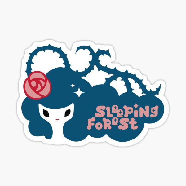 Artikelvorschau, Luftgear Schlafender Wald Stiker entworfen und verkauft von Sci-mpli.