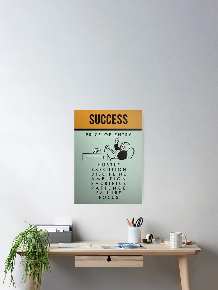 Thumbnail 2 of 3, Poster, Succes designed and sold by fitplus.