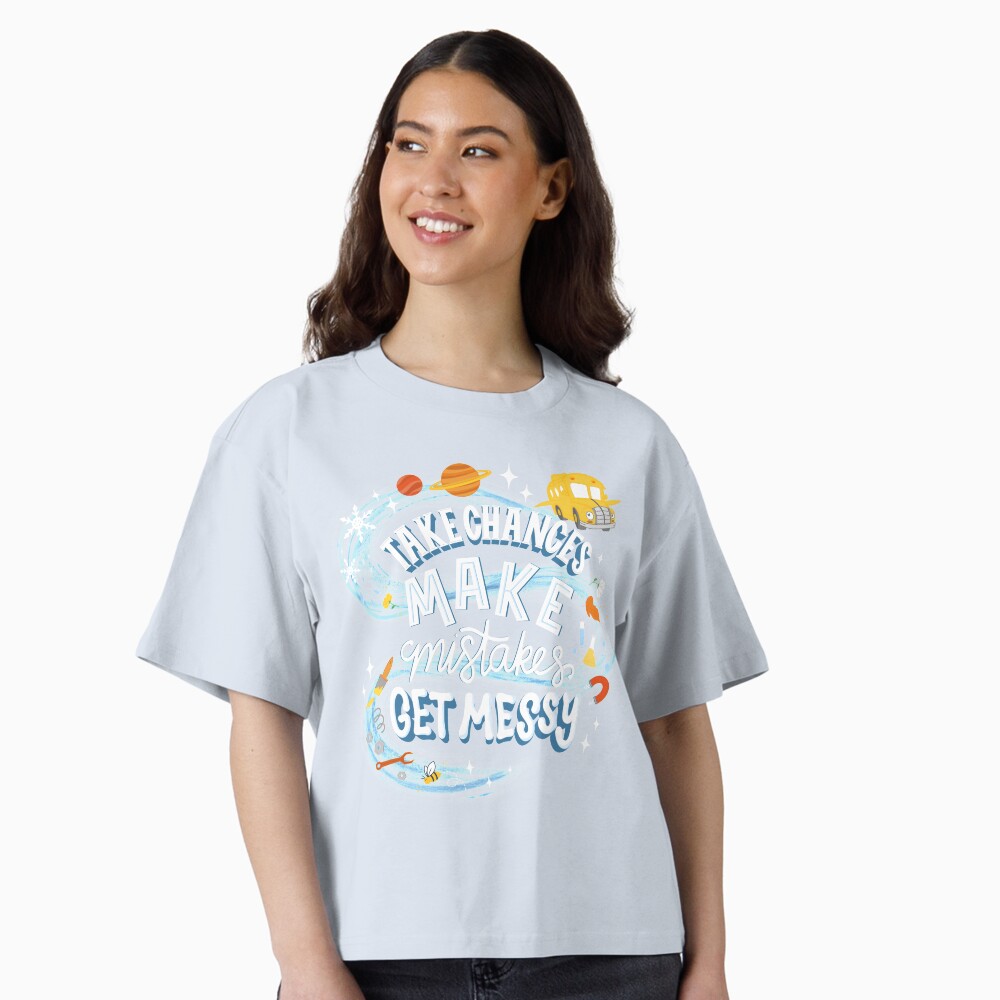 Vista previa del artículo con la obra «Camiseta holgada boxy», diseñado y vendido por Kit Cronk.
