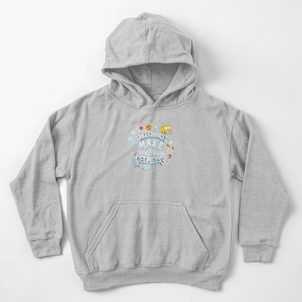 Vista previa del artículo con la obra «Sudadera con capucha para niños», diseñado y vendido por Kit Cronk.