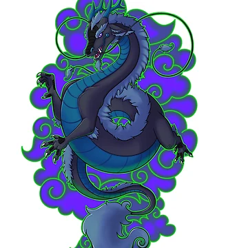 Artwork thumbnail, Eastern Dragon (Darkness) by MillyD13