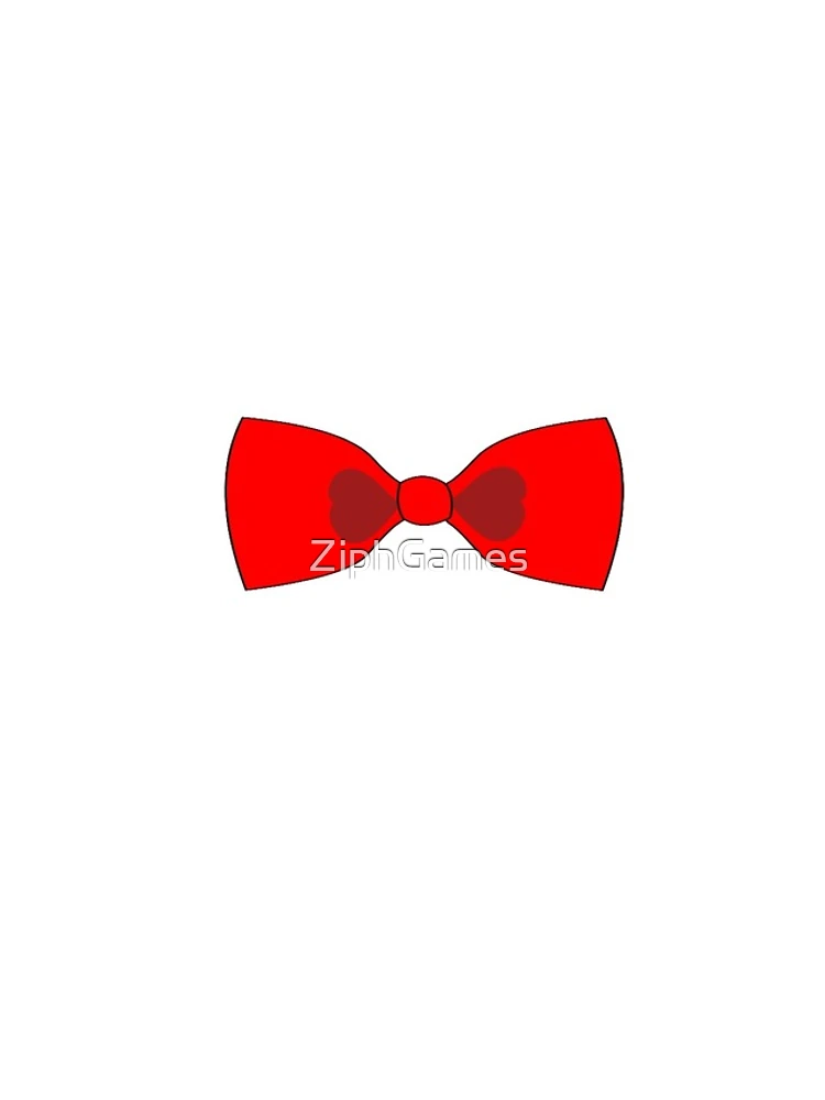 Thumbnail 4 of 4, iPhone Case, red bow tie designed and sold by ZiphGames.