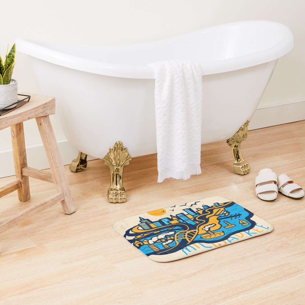 Item preview, Bath Mat designed and sold by roxannetemple.