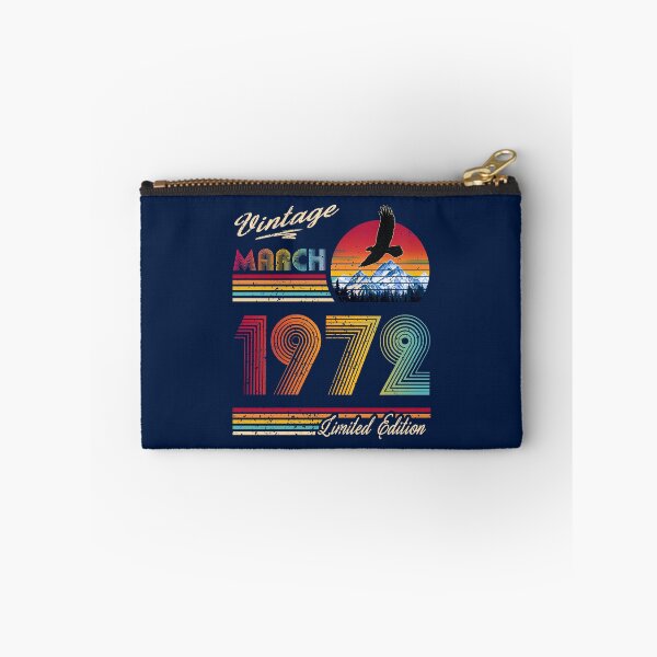 Item preview, March 1972 Birthday designed and sold by GreenSplash.