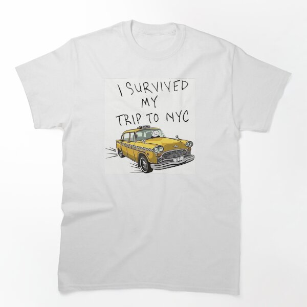Aperçu de l'œuvre I survived my trip to New York NYC, Big yellow taxi. créée et vendue par Grey-Beard.