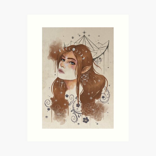 Aperçu de l'œuvre Feyre céleste créée et vendue par kimcarlika.