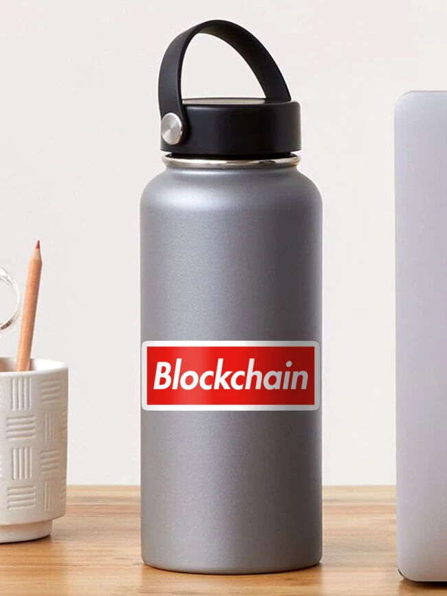 Thumbnail 1 of 3, Sticker, Blockchain designed and sold by Hype Stickers.