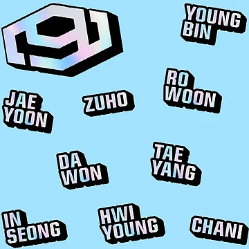 Artwork thumbnail, SF9 - K-Pop Sticker Pack by artsycore
