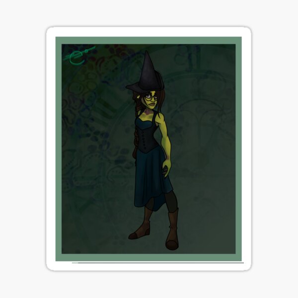 Item preview, Elphaba - Dancing Through Life designed and sold by ElizaOz.