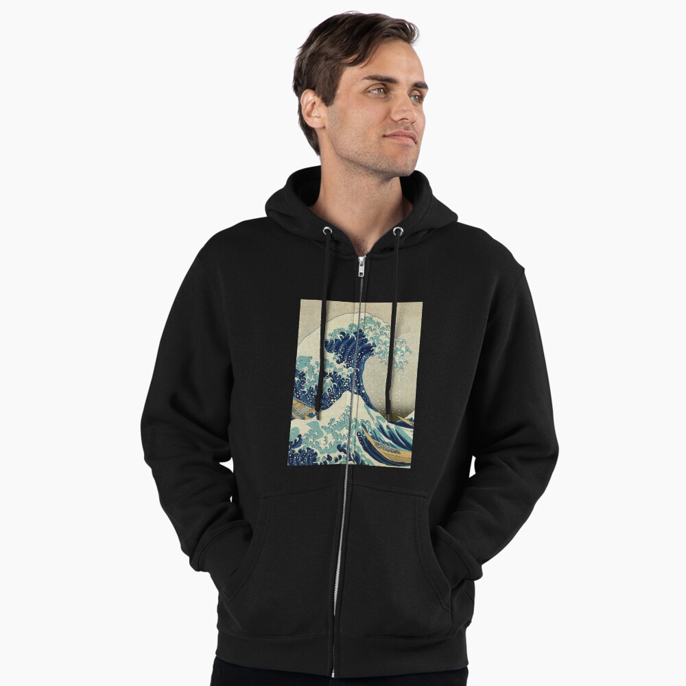 Aperçu de l'œuvre Veste zippée à capuche créée et vendue par monsterplanet.
