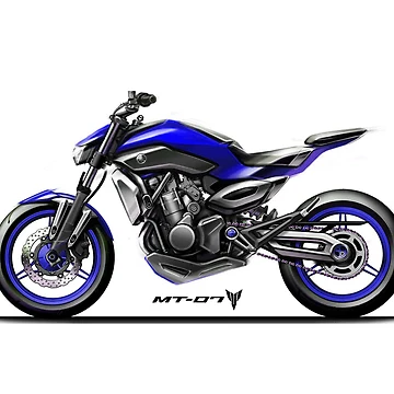 Artwork thumbnail, MT 07 Dark Blue by Creats4