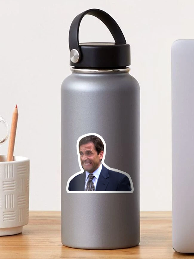 Aperçu 1 sur 3. Sticker avec l'œuvre Le bureau créée et vendue par Marisol Huerta.