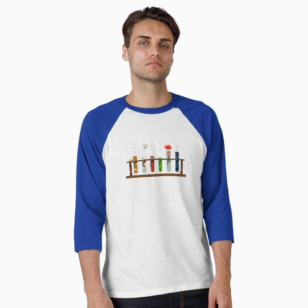 Vista previa del artículo con la obra «Camiseta ¾ estilo béisbol», diseñado y vendido por DeepSpaceDesigns.