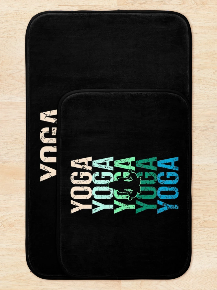 Thumbnail 5 of 6, Bath Mat, yoga designed and sold by Mila1946.