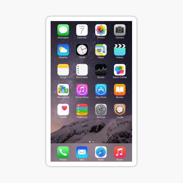 Artikelvorschau, iPhone-Startbildschirm entworfen und verkauft von mankor.
