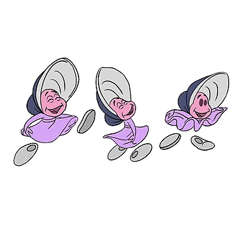Aperçu de l'œuvre Les huîtres de pixie--dust