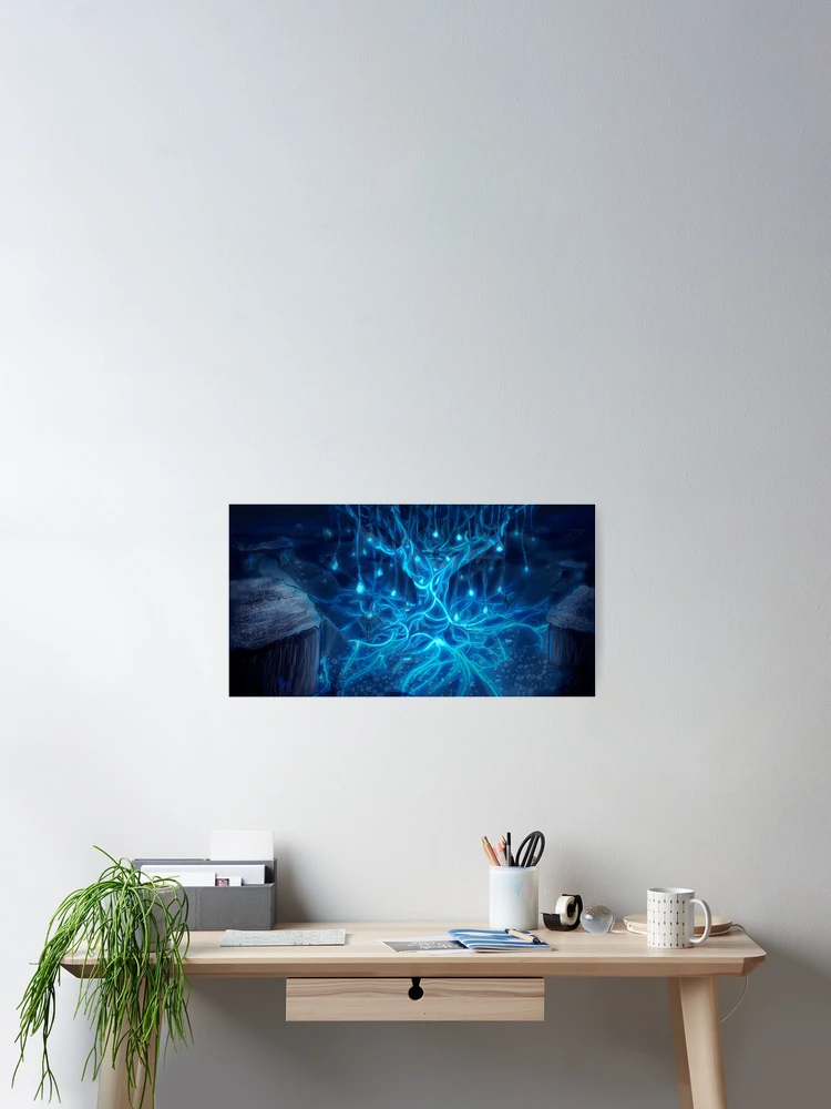 Thumbnail 2 of 3, Poster, Magical Cavern designed and sold by -Solarly-.
