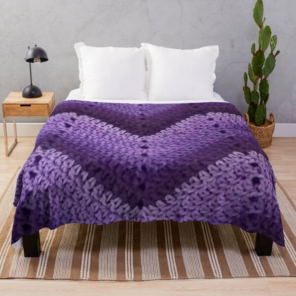 Item preview, Purple Ripple Crochet designed and sold by magicbyrc.