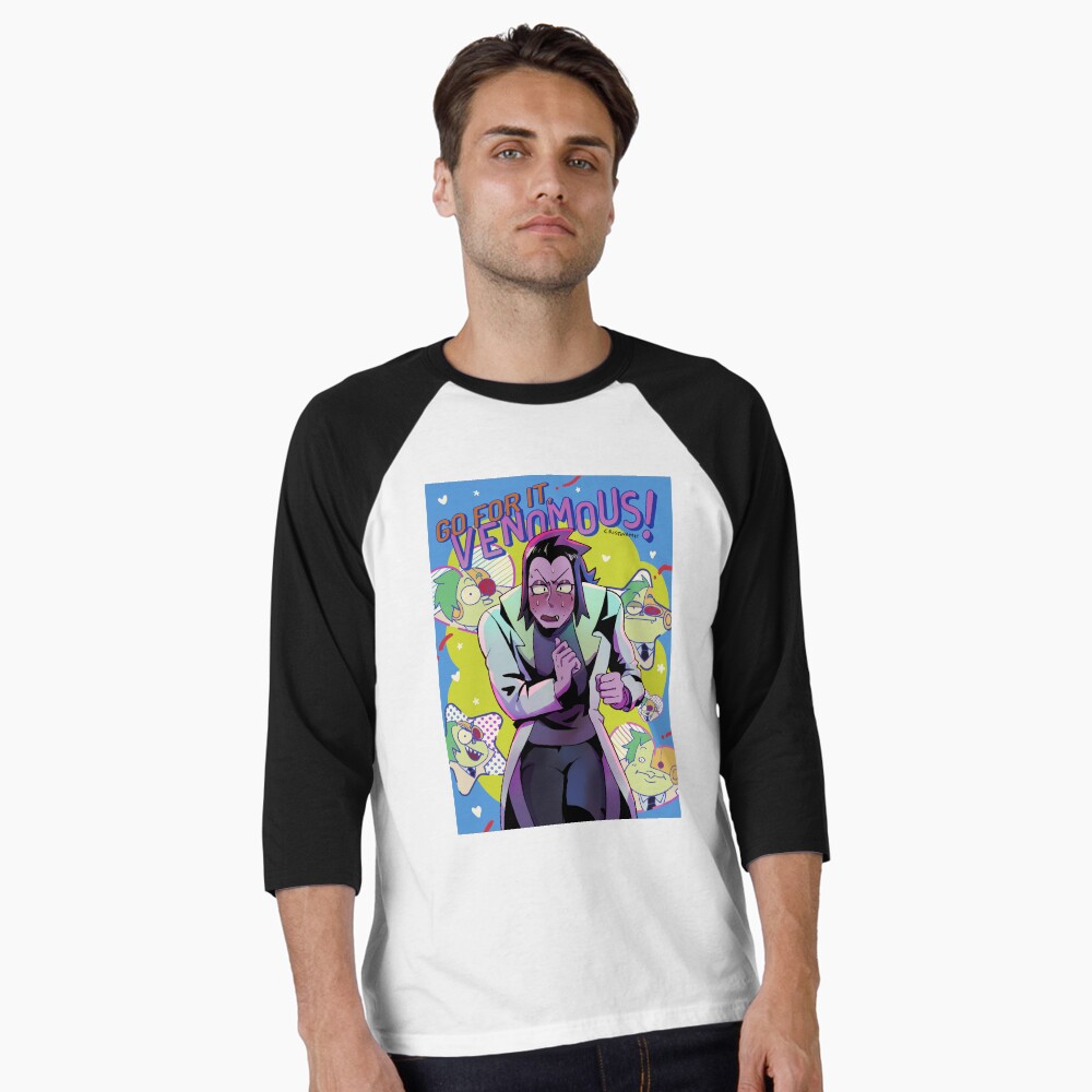 Vista previa del artículo con la obra «Camiseta ¾ estilo béisbol», diseñado y vendido por cristinamlt.