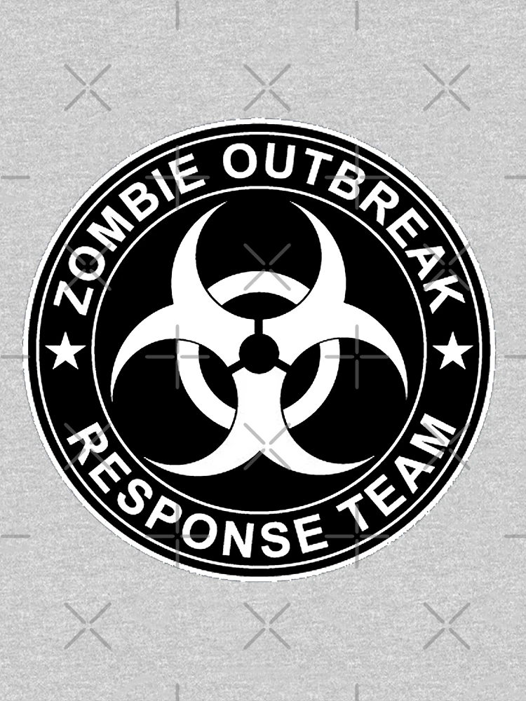 Thumbnail 5 of 5, Kids Pullover Hoodie, Zombie Outbreak Response Team Logo designed and sold by 8675309.